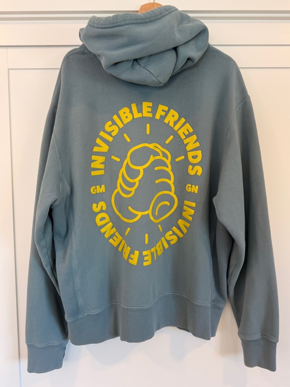 Invisible Friends Graphic Hoodie - L